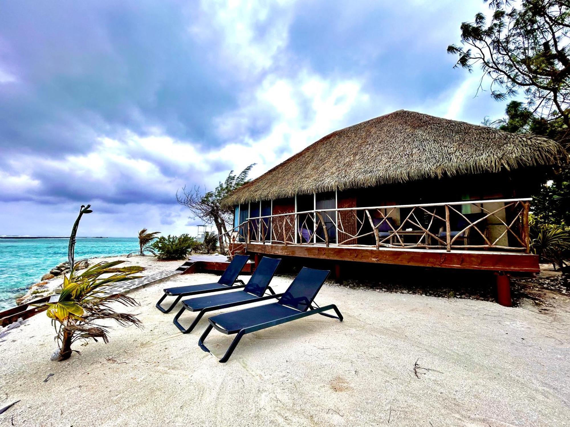 Eden Private Island Tahaa Hotel Patio  Kültér fotó