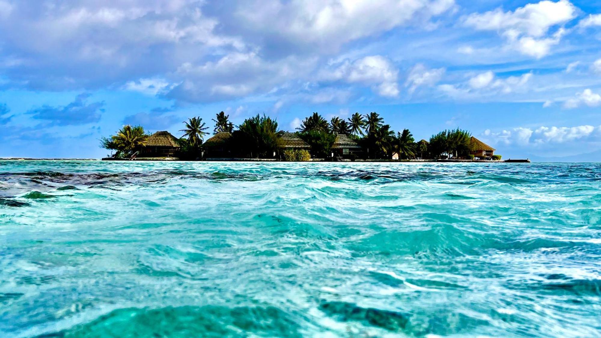 Eden Private Island Tahaa Hotel Patio  Kültér fotó