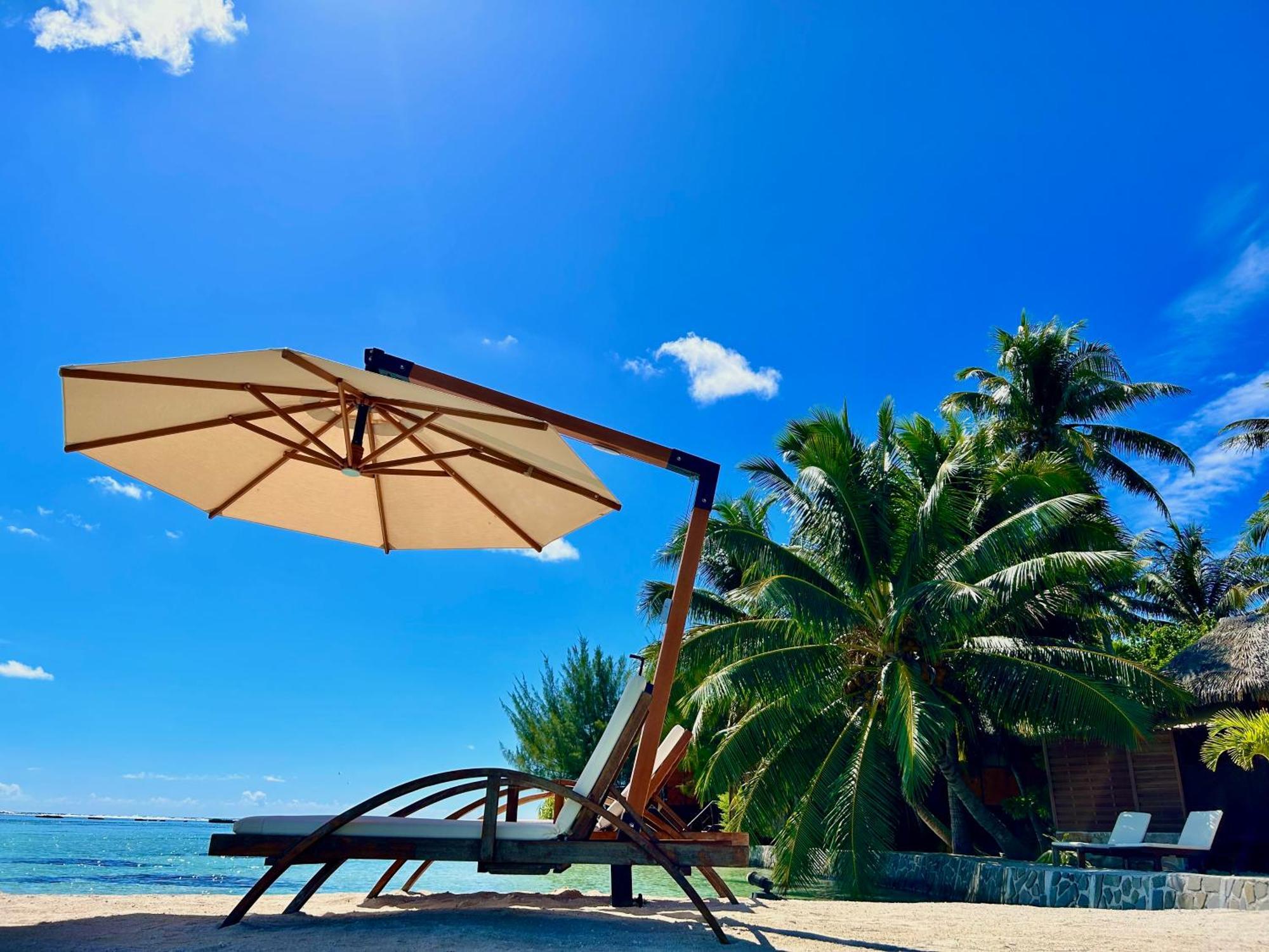 Eden Private Island Tahaa Hotel Patio  Kültér fotó